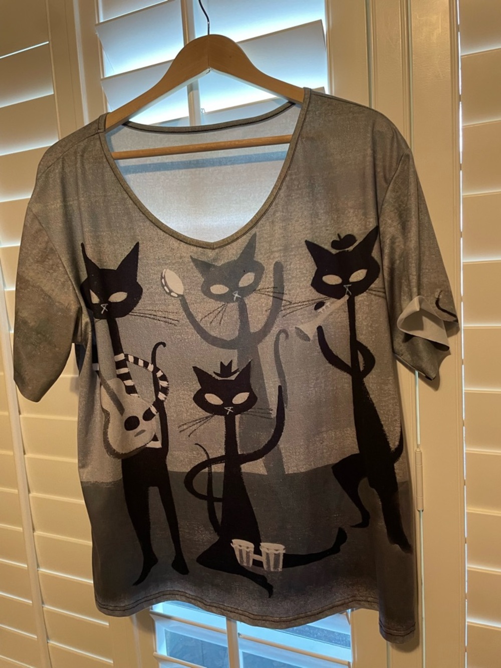 Instrumental Cat Top, XL